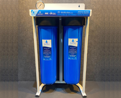 Jumbo 20” Dual Whole House Water Filtration System